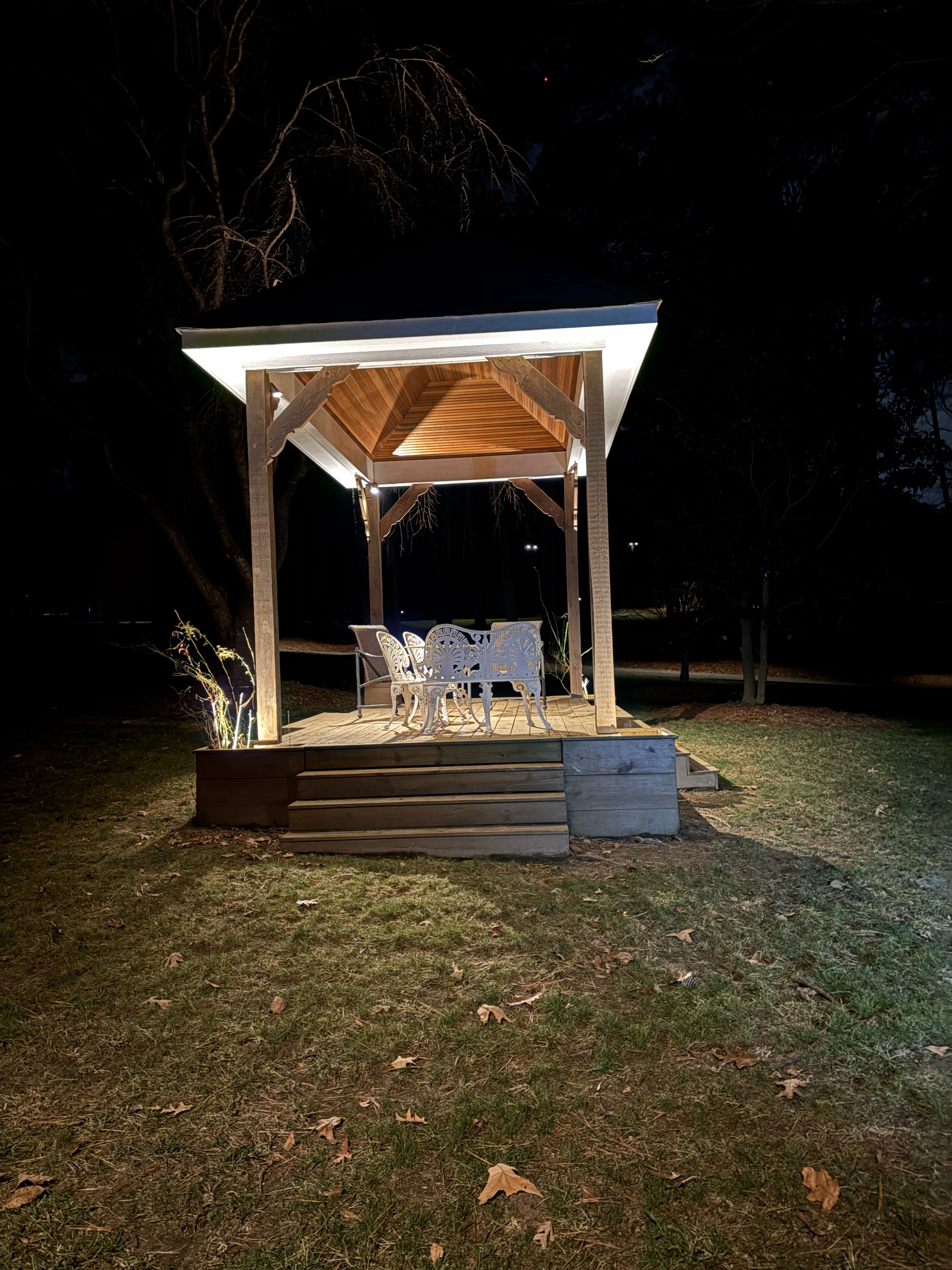 Gazebo lighting